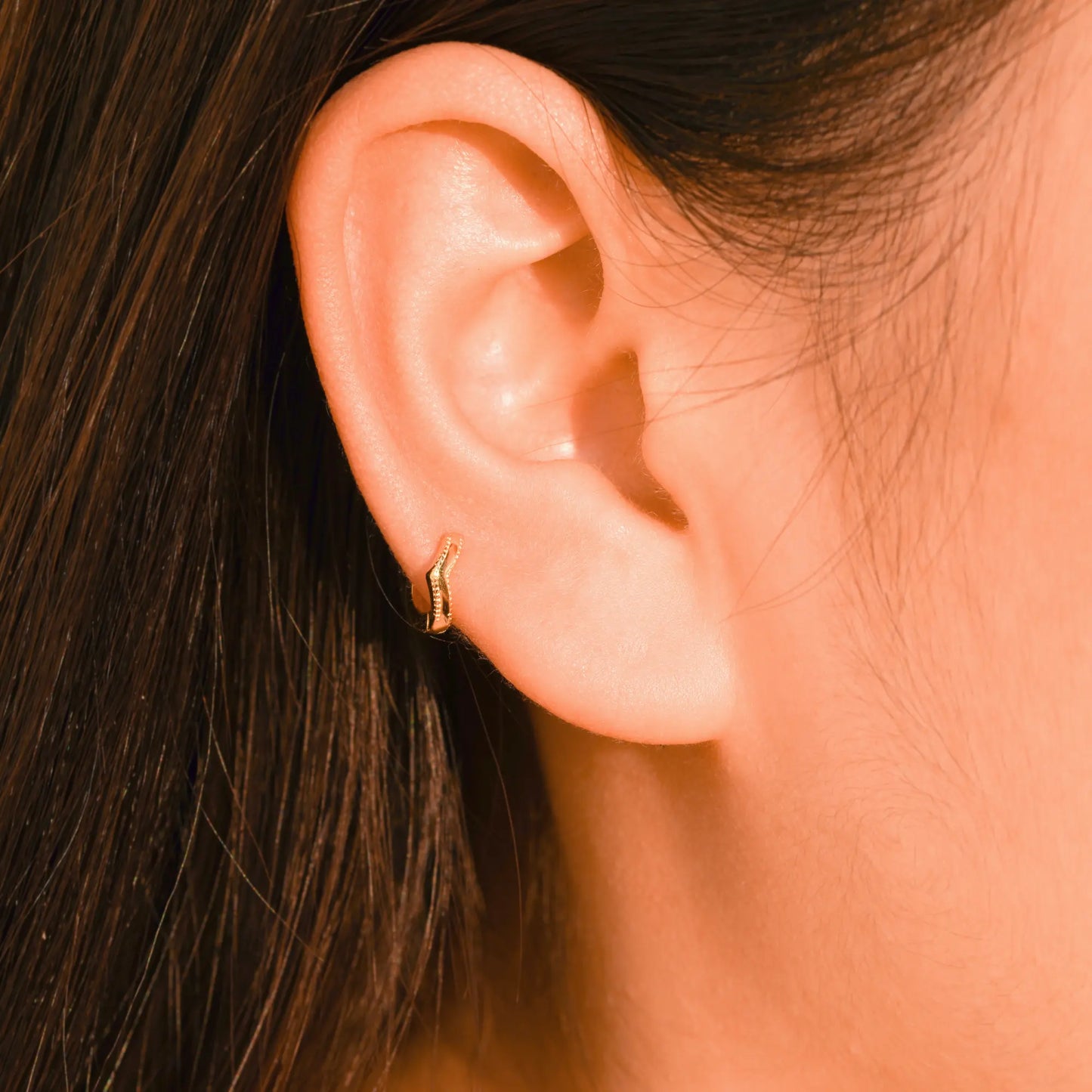 CHARLI HELIX HOOP 1CM-3