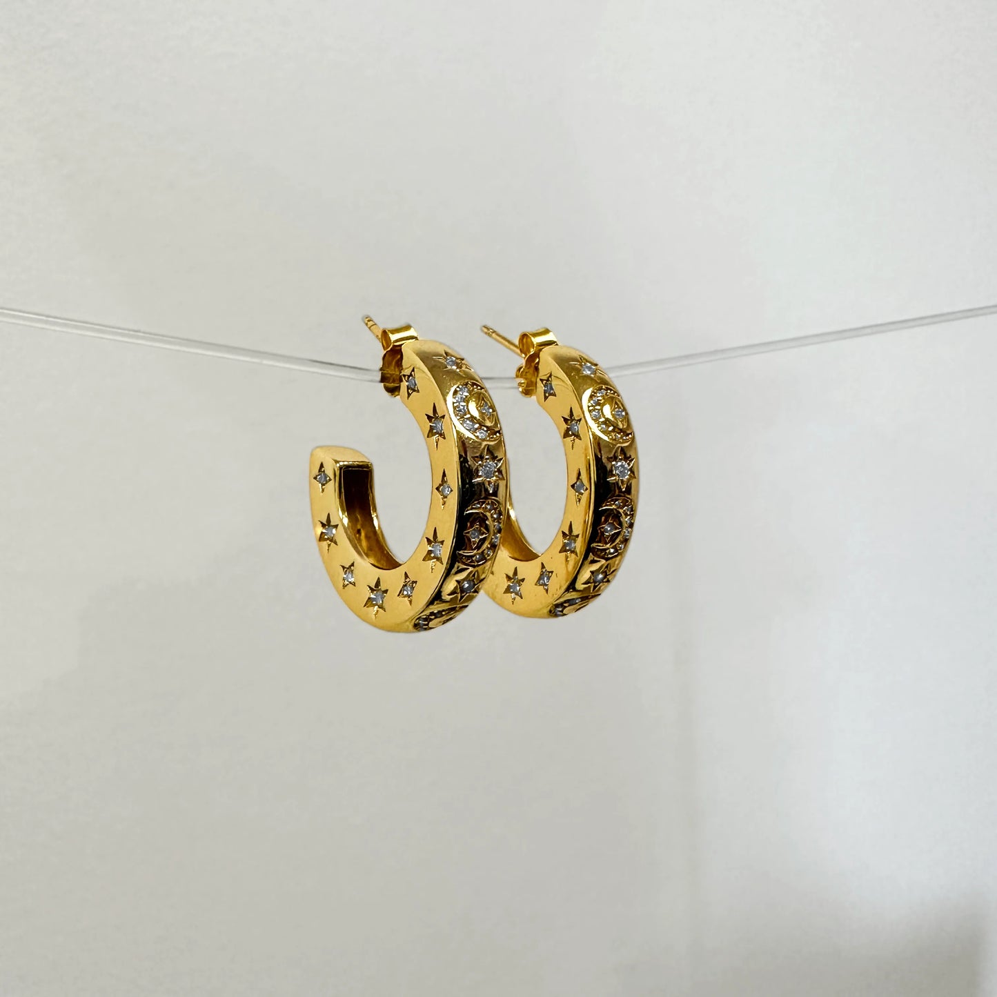 THE CELESTIAL HOOPS 2,4CM-2