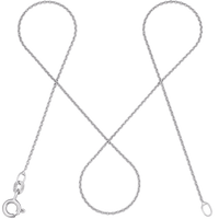 Ankerkette DELICATE Zart 14k Weißgold