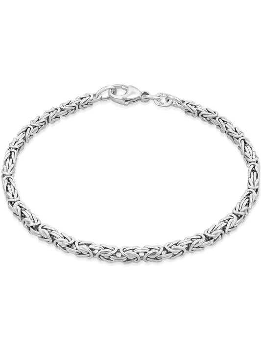 Armband Königskette 2,8 mm Silber