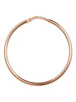 Kreis Creolen HOOP Klassisch Roségold Vergoldet-0