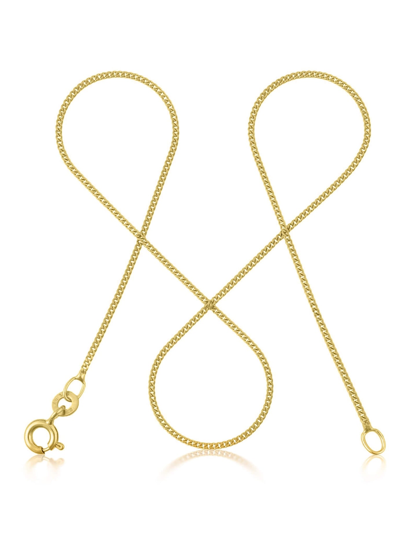 Panzerkette TIMELESS Zierlich 8k Gold