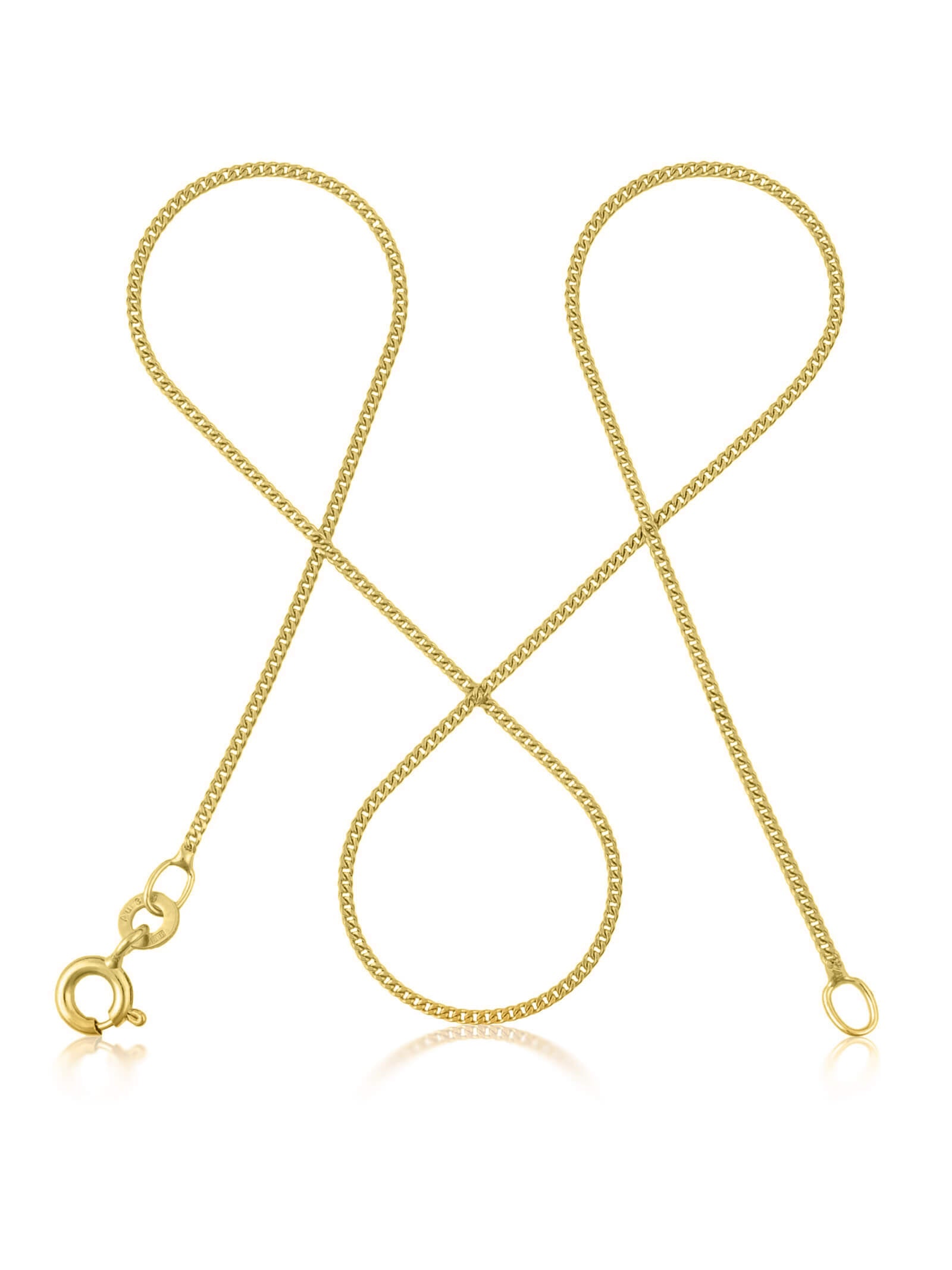 Panzerkette TIMELESS Zierlich 8k Gold