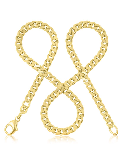 Panzerkette TIMELESS Massiv 8k Gold-0