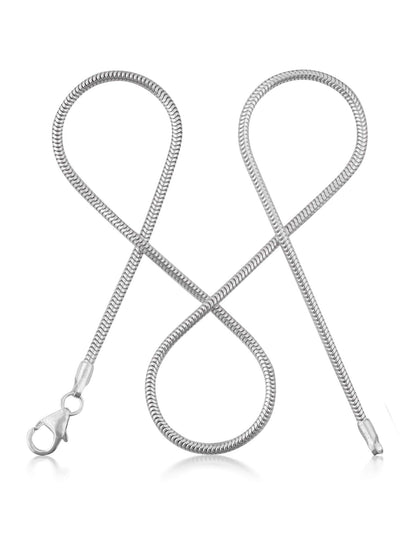 Schlangenkette ETERNITY Fein Silber-0