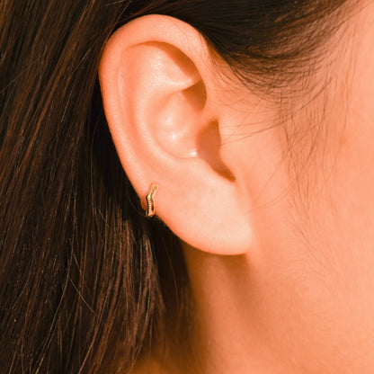 CHARLI HELIX HOOP 1CM-3