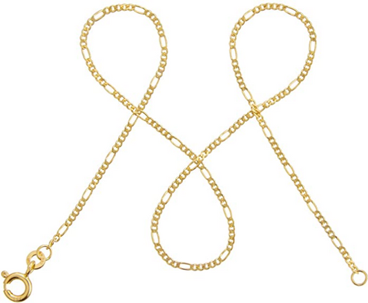 Figarokette VARIED 8k Gold