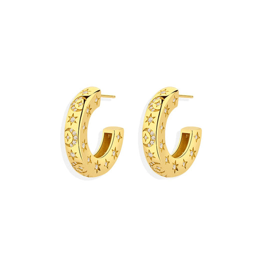 THE CELESTIAL HOOPS 2,4CM-0