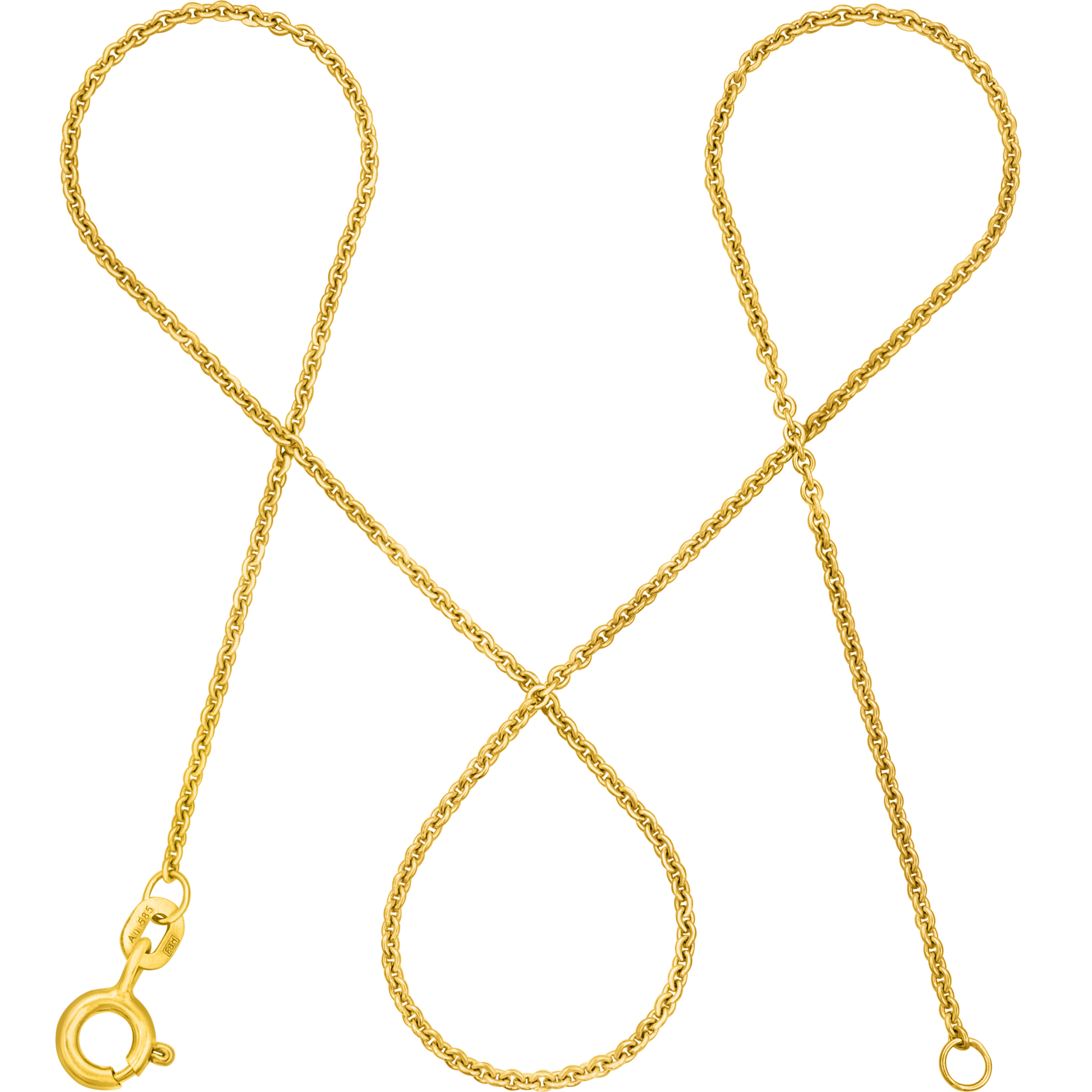 Ankerkette DELICATE Dünn 14k Echtgold