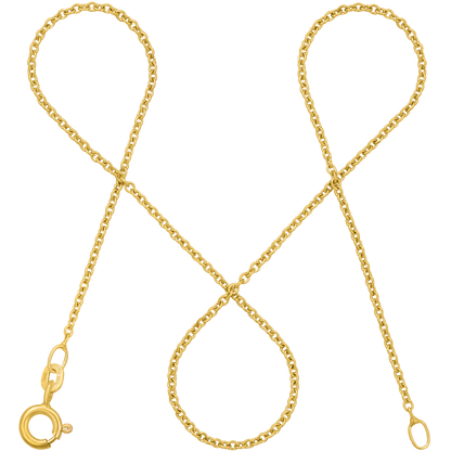 Ankerkette rund DELICATE Filigran 14k Echtgold-0