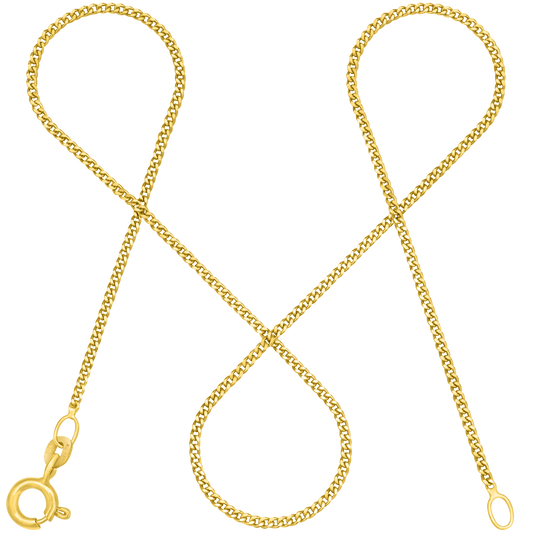 Panzerkette TIMELESS Minimalistisch 14k Echtgold
