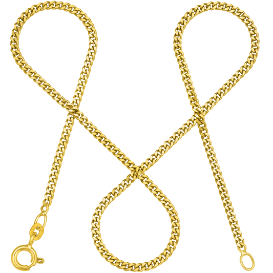 Panzerkette TIMELESS Elegant 14k Echtgold