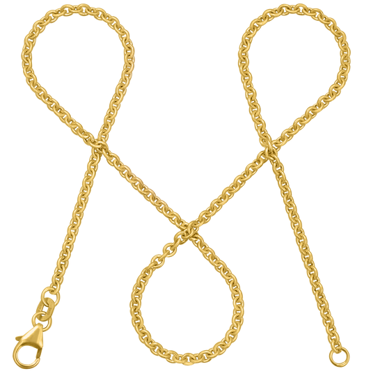 Ankerkette DELICATE Minimalistisch 14k Echtgold