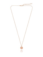 Kettenanhänger CIRCLE 1,2 cm Roségold