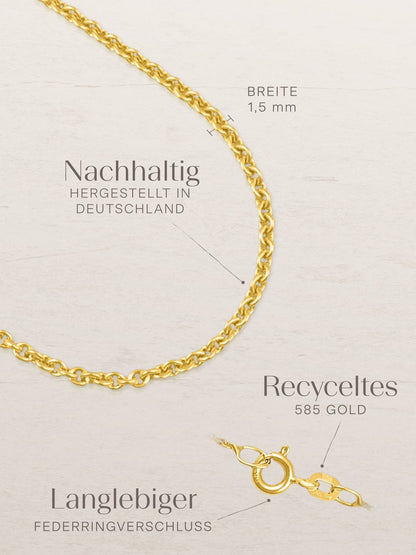 Erbskette TENDER Filigran 14k Echtgold-4
