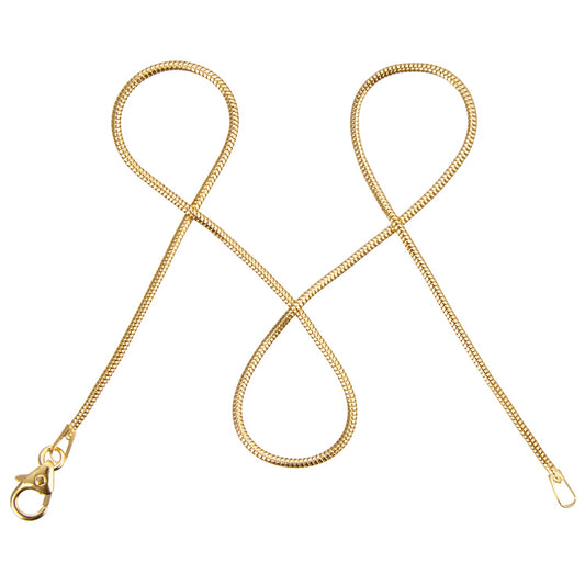 Schlangenkette ETERNITY Dünn 14k Echtgold
