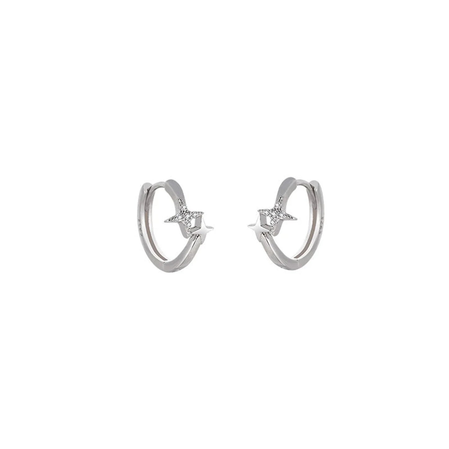 STAR HUGGIE HOOPS 1,1CM-3