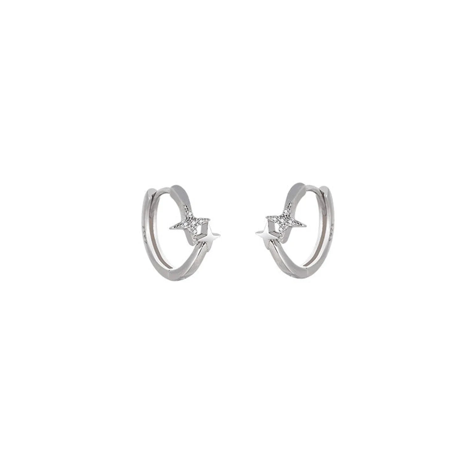 STAR HUGGIE HOOPS 1,1CM-3