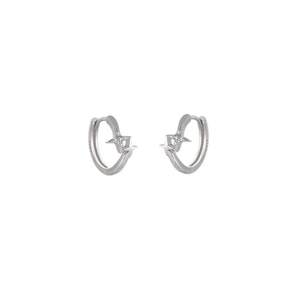 STAR HUGGIE HOOPS 1,1CM-3